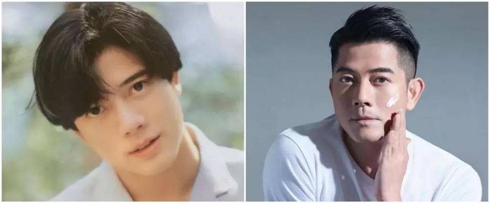 beda gaya dulu dan kini Aaron Kwok © berbagai sumber