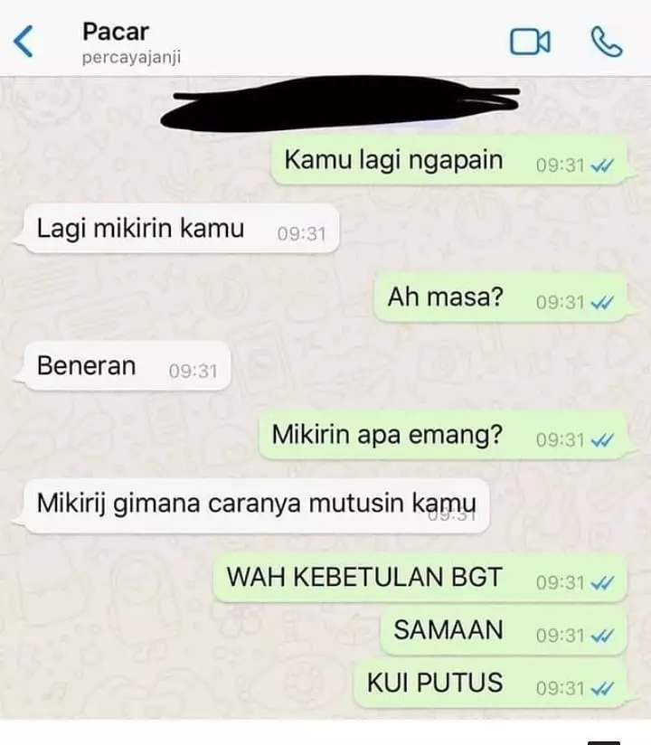 ini cara halus buat ngajak putus © 2021 instagram.com