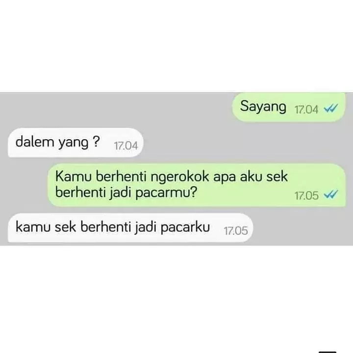 ini cara halus buat ngajak putus © 2021 instagram.com