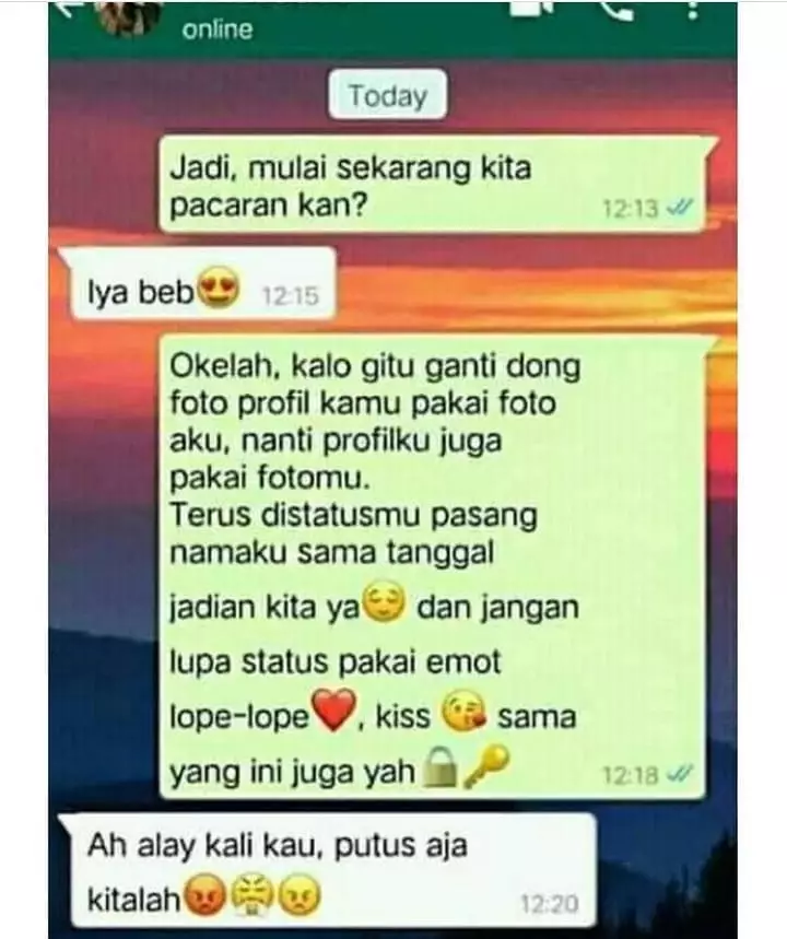ini cara halus buat ngajak putus © 2021 instagram.com