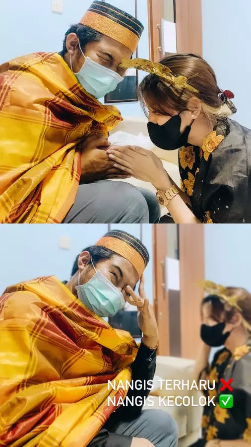 momen mengharukan pas nikah jadi lucu abis © 2021 berbagai sumber