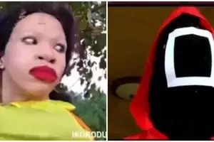 Kelompok film Nigeria ini sukses parodikan Squid Game versi low budget