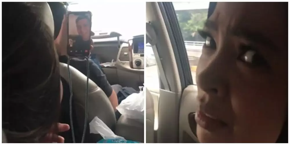 Aksi Chua Kotak beri ucapan ke Tantri dan Arda Naff © Instagram