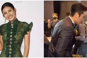 Shenina Cinnamon ngobrol bareng aktor Squid Game, warganet salfok