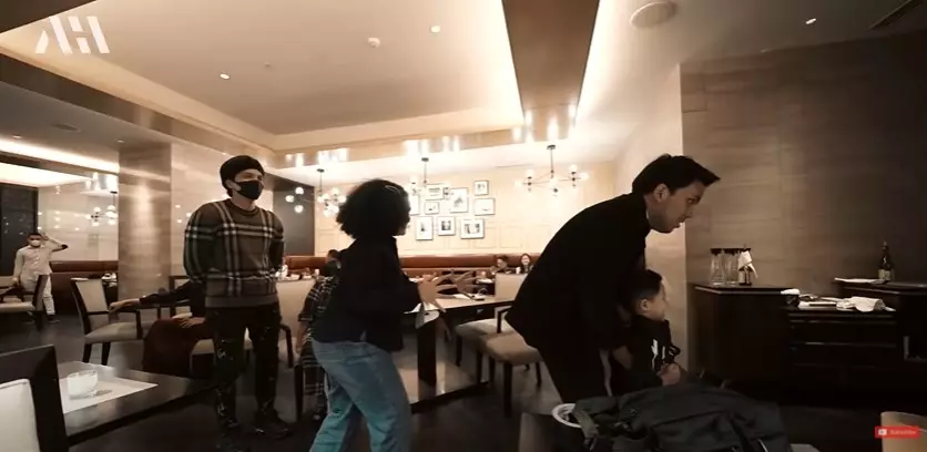 Momen dinner keluarga Hermansyah & Lemos © berbagai sumber