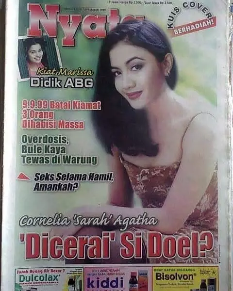 Potret lawas Cornelia Agatha © 2021 brilio.net