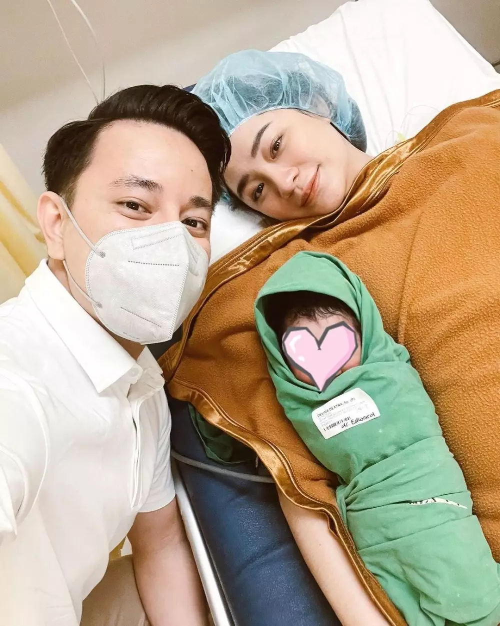 momen kelahiran anak pertama patricia devina © instagram