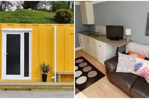 Warga ini ubah kontainer jadi rumah bagi tunawisma, ini 5 potretnya