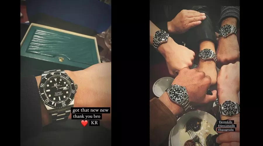 Keanu Reeves hadiah 4 jam tangan Rolex untuk Stuntman Instagram Keanu Reeves hadiah 4 jam tangan Rolex untuk Stuntman Instagram