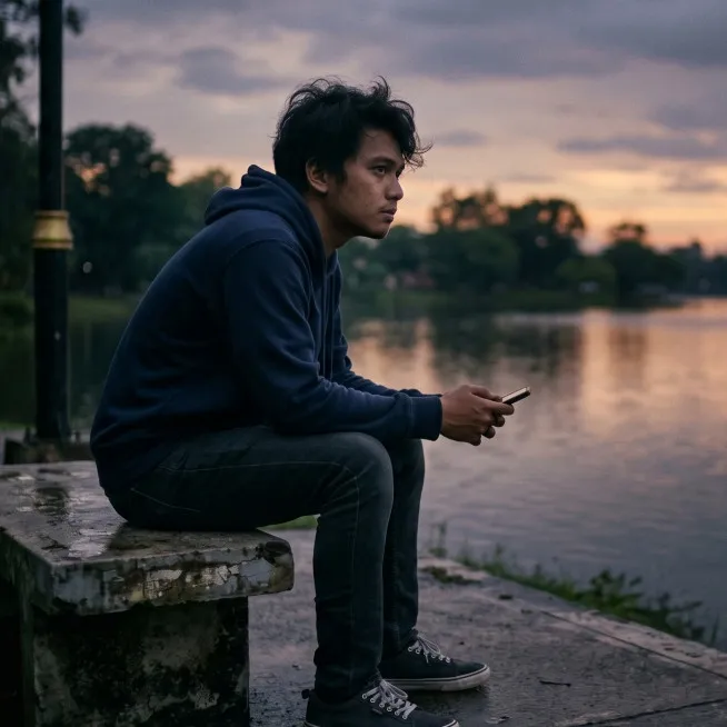 130 Kata-kata sad boy yang galau dan cocok jadi caption 2026