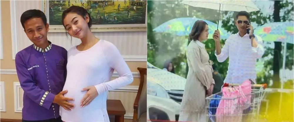 beda gaya Amanda Manopo dan Glenca Chysara saat pamer baby bump Instagram beda gaya Amanda Manopo dan Glenca Chysara saat pamer baby bump Instagram