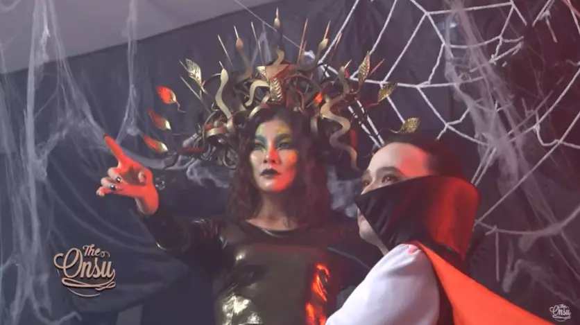 momen pemotretan keluarga Ruben Onsu © YouTube