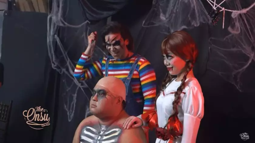 momen pemotretan keluarga Ruben Onsu © YouTube