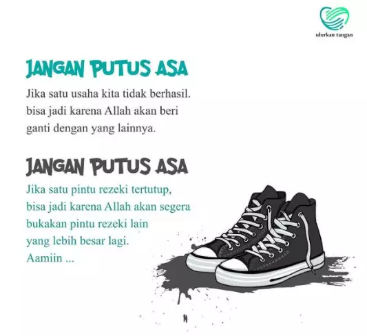 kata bijak hadapi putus asa © 2021 brilio.net