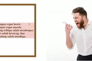 75 Kata-kata bijak untuk orang pemarah, bikin emosi reda