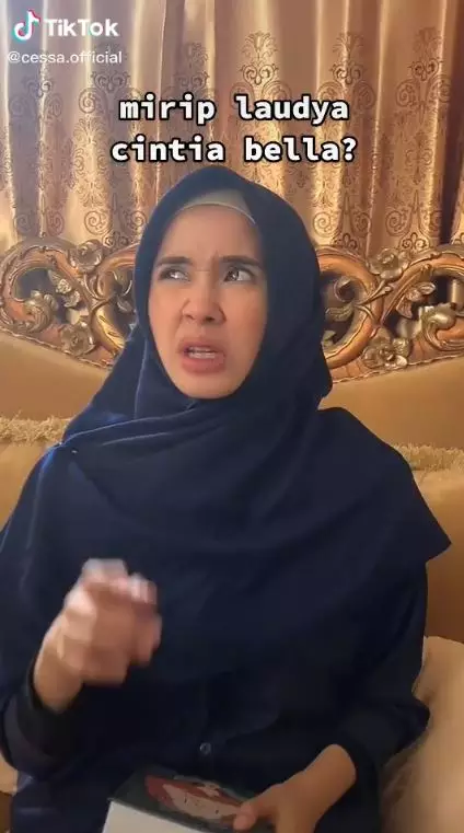 Potret seleb TikTok mirip Laudya Cynthia Bella TikTok