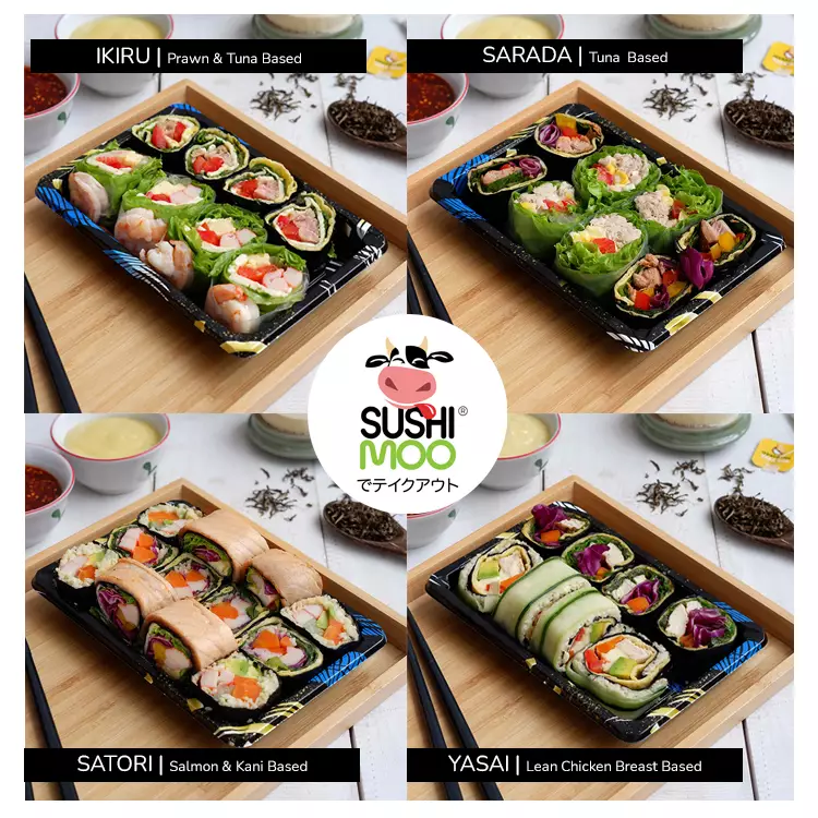 SUSHIMOO rilis Sushi Keto untuk hari vegan sedunia ©  SUSHIMOO SUSHIMOO rilis Sushi Keto untuk hari vegan sedunia ©  SUSHIMOO