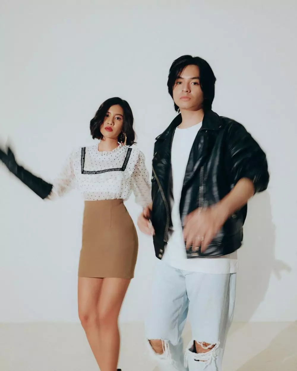 potret Shenina Cinnamon bermakeup tebal © 2021 brilio.net