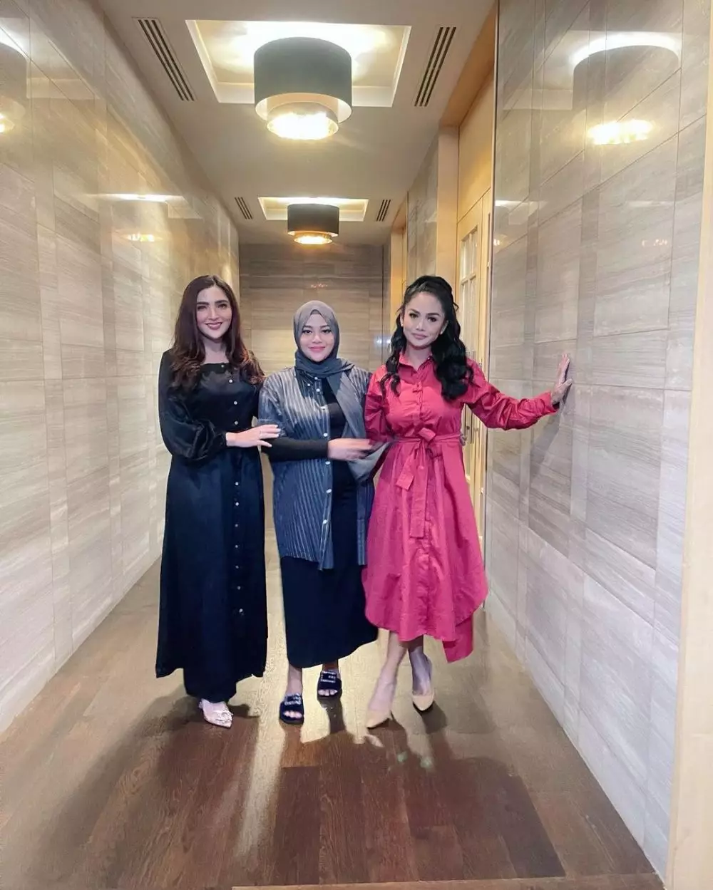 kebersamaan Aurel bareng Krisdayanti dan Ashanty © 2021 brilio.net