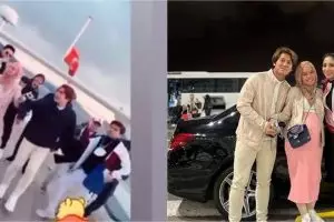 7 Momen Lesty & Rizky Billar bertemu Siti KDI di Turki, joget bareng