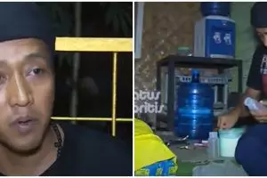 Teddy suami Lina Jubaedah kini tinggal di gubuk, ini 7 penampakannya