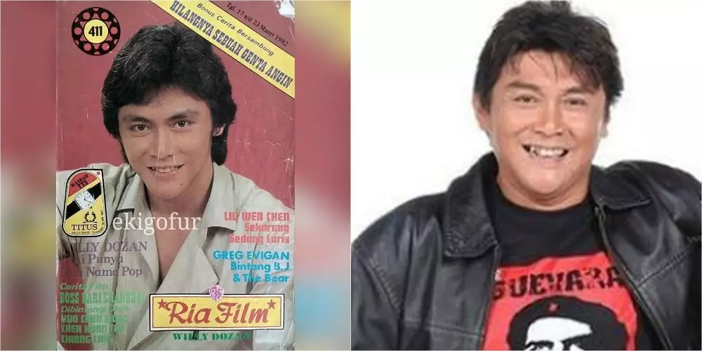 gaya dulu & kini Willy Dozan © berbagai sumber