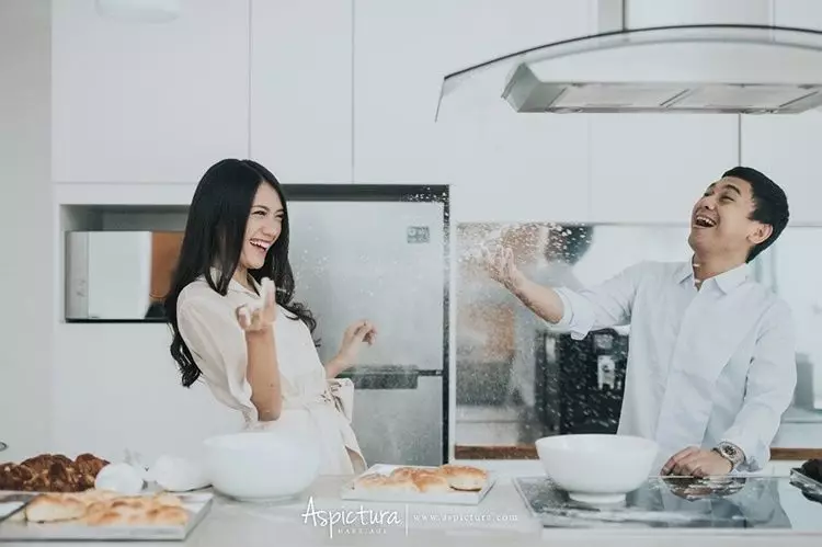 prewedding pasangan seleb tanpa sentuhan © instagram prewedding pasangan seleb tanpa sentuhan © instagram