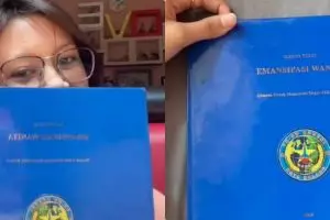 Antimainstream, tugas akhir anak SD ini disusun layaknya skripsi