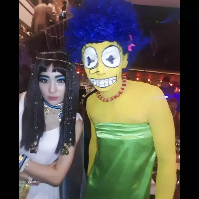 gaya idol K-Pop di pesta Halloween Berbagai sumber 