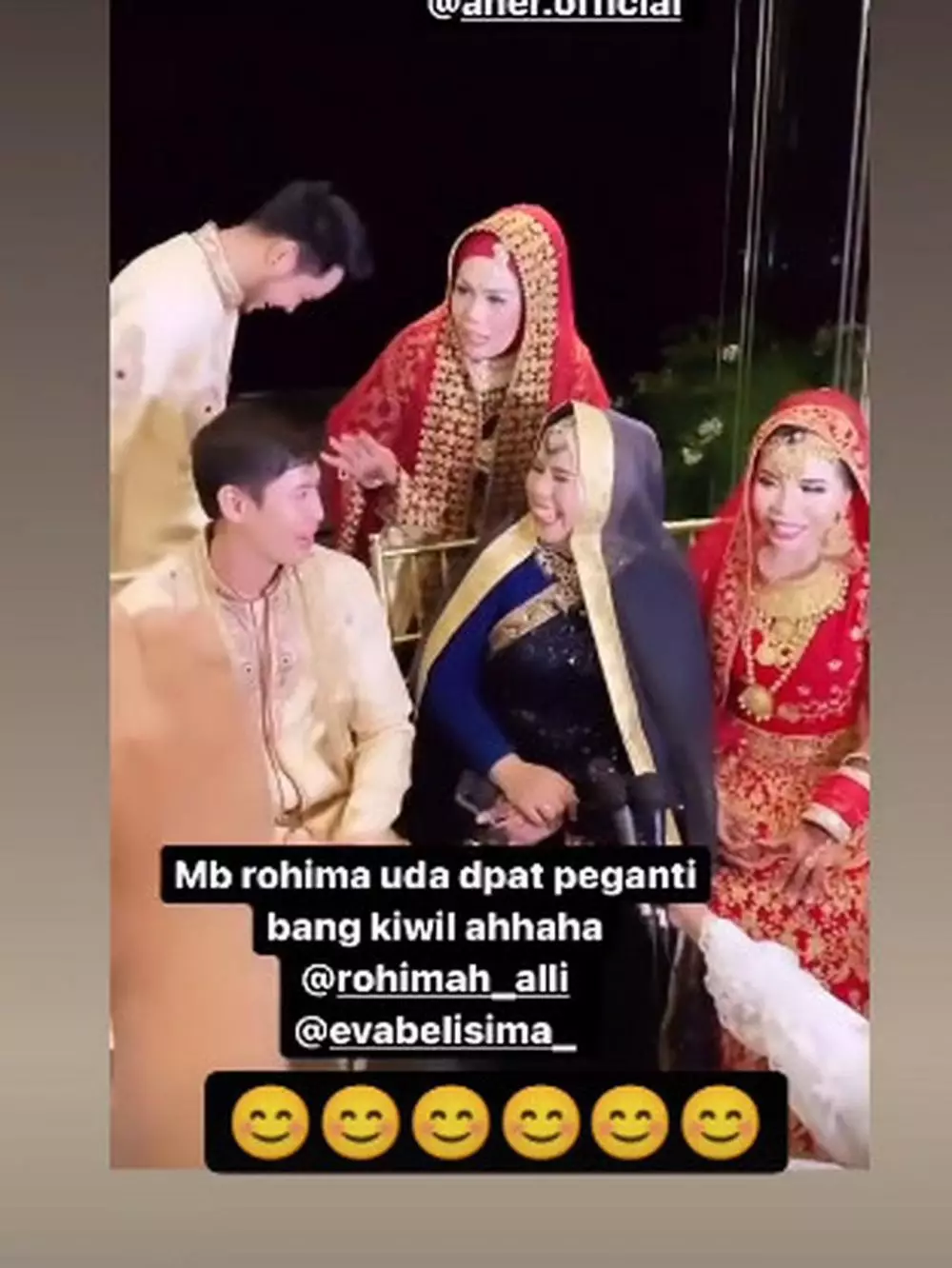 Momen pernikahan Eva Belisima mantan istri Kiwil © Instagram/@evabelisima_ Momen pernikahan Eva Belisima mantan istri Kiwil © Instagram/@evabelisima_