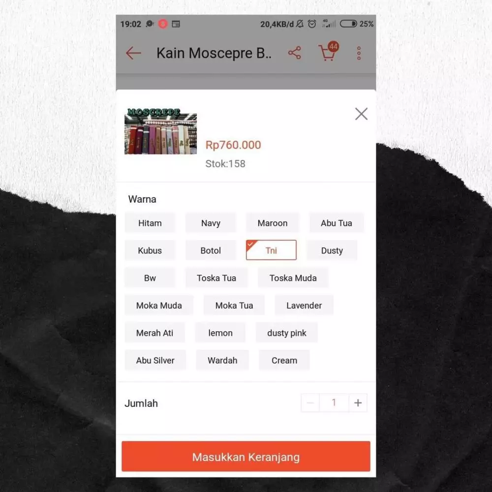 varian barang di online shop lucu abis © 2021 instagram.com