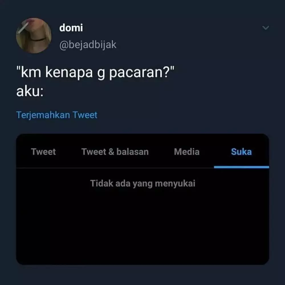 tanya jawab asmara di medsos lucu © 2021 instagram.com