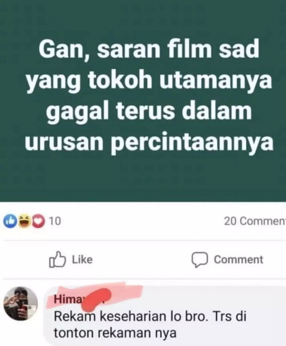 tanya jawab asmara di medsos lucu © 2021 instagram.com