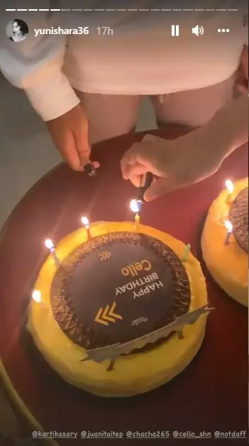 Yuni Shara rayakan ulang tahun anak © Instagram