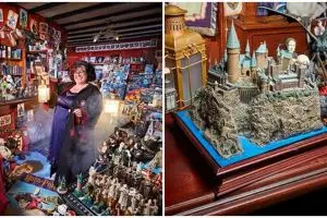 Koleksi ribuan pernak-pernik Harry Potter, wanita ini pecahkan rekor