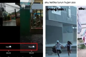 9 Status lucu tentang hujan bikin kaum rebahan ngakak