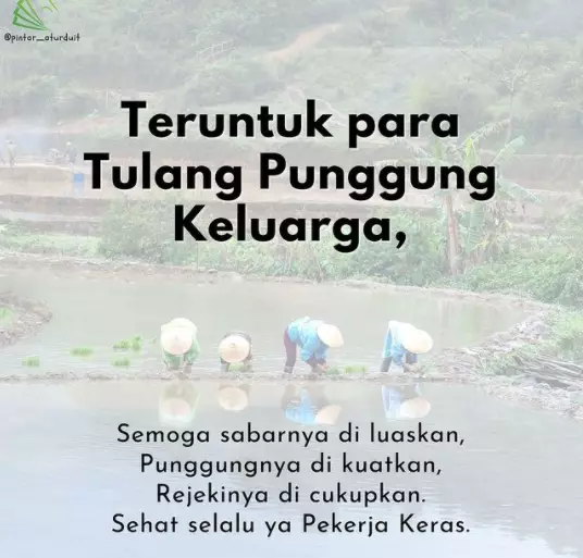 kata motivasi tulang punggung © 2021 brilio.net