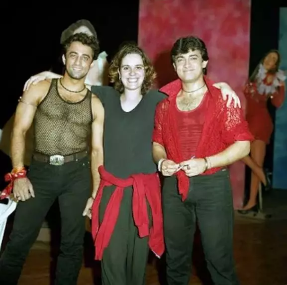 Aamir Khan bareng adiknya Faisal Khan © berbagai sumber Aamir Khan bareng adiknya Faisal Khan © berbagai sumber