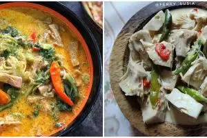 9 Resep kreasi lodeh nangka, gurih, sederhana, dan istimewa