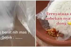 Diorder lewat ojek online, wadah makanan Rp 26 ribu ini bikin terkejut