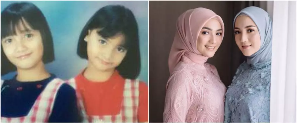 beda gaya dulu dan kini seleb kakak beradik © instagram