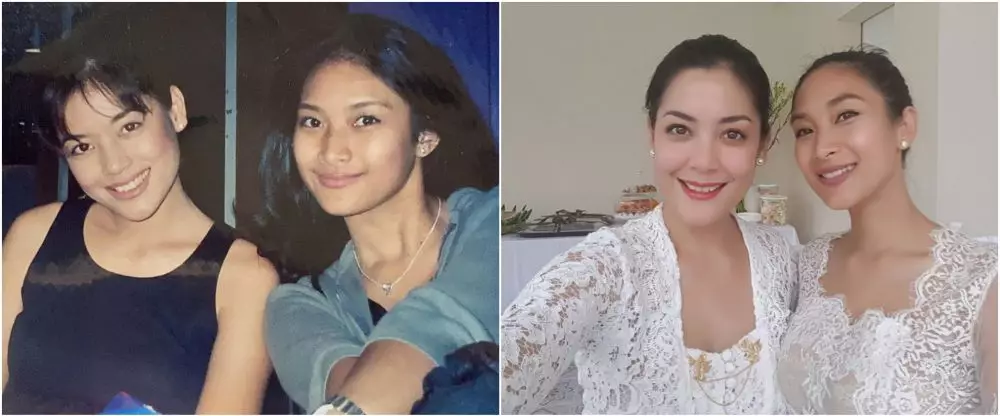 potret dulu dan kini pasangan seleb bersahabat © instagram