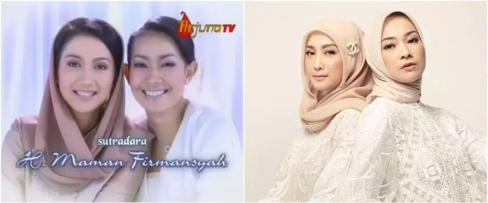 potret dulu dan kini pasangan seleb bersahabat © instagram