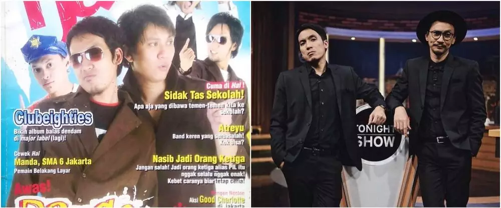potret dulu dan kini pasangan seleb bersahabat © instagram