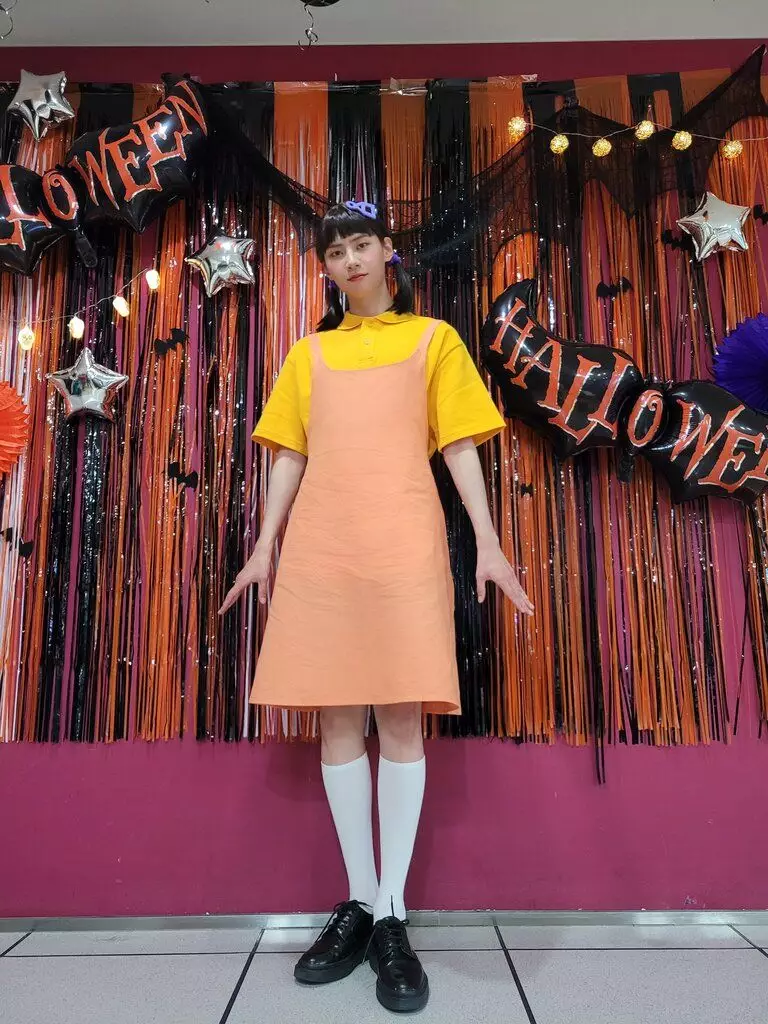 Seleb berdandan ala Squid Game © berbagai sumber