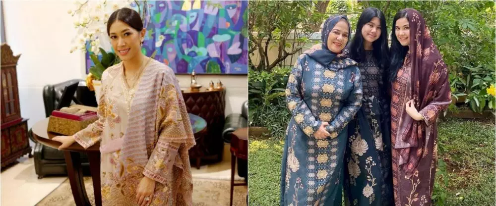 beda gaya Aliya dan Annisa Pohan saat pakai kebaya Instagram beda gaya Aliya dan Annisa Pohan saat pakai kebaya Instagram