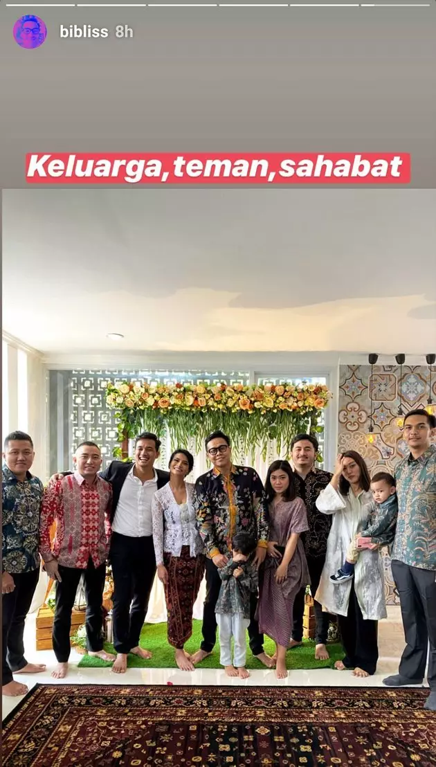 7 Foto kenangan Vanesa-Bibi di resepsi pernikahan © 2021 brilio.net