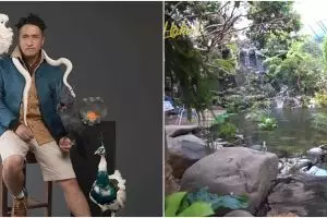 11 Potret kandang burung milik Irfan Hakim, berasa di hutan sungguhan