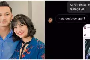 Kenang kebaikan Vanessa Angel, penjual ini pernah dapat endorse gratis