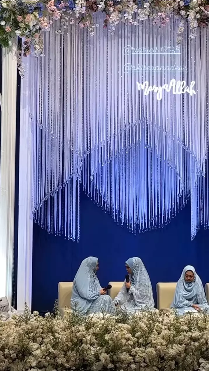 Momen pengajian Ria Ricis © Instagram Momen pengajian Ria Ricis © Instagram